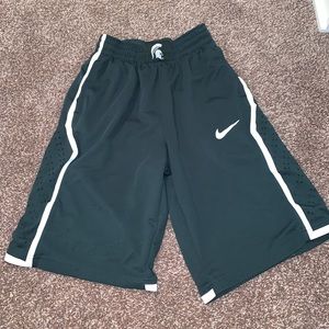 Nike Spartan basketball shorts